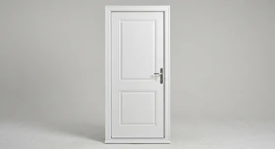 Composite Back Door, shown in White